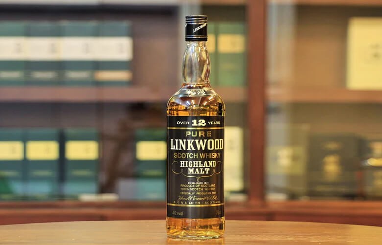 1円〜【未開栓】LINKWOOD（リンクウッド）12年 シングルモルトスコッチウイスキー 700ml 43% 箱付き WH31849 : 箱なしリンクウッド12年 UD花と動物 700ml : 食品